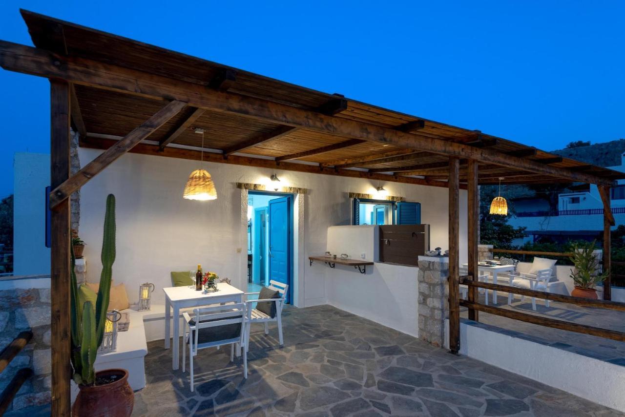 Agnanti Beach Apartments Archangelos  Buitenkant foto