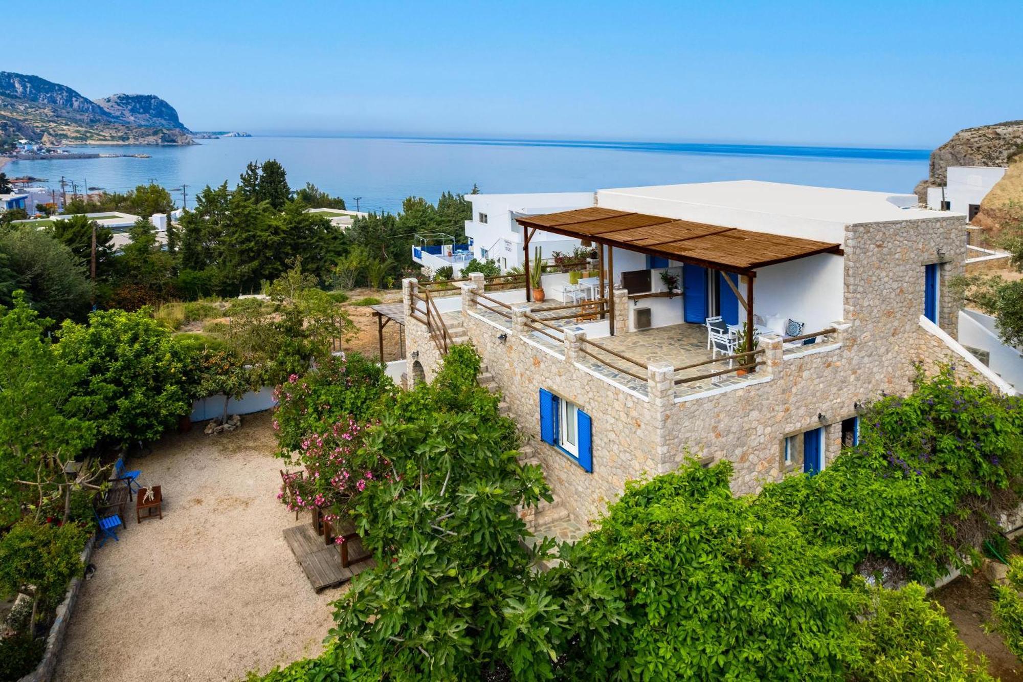 Agnanti Beach Apartments Archangelos  Buitenkant foto