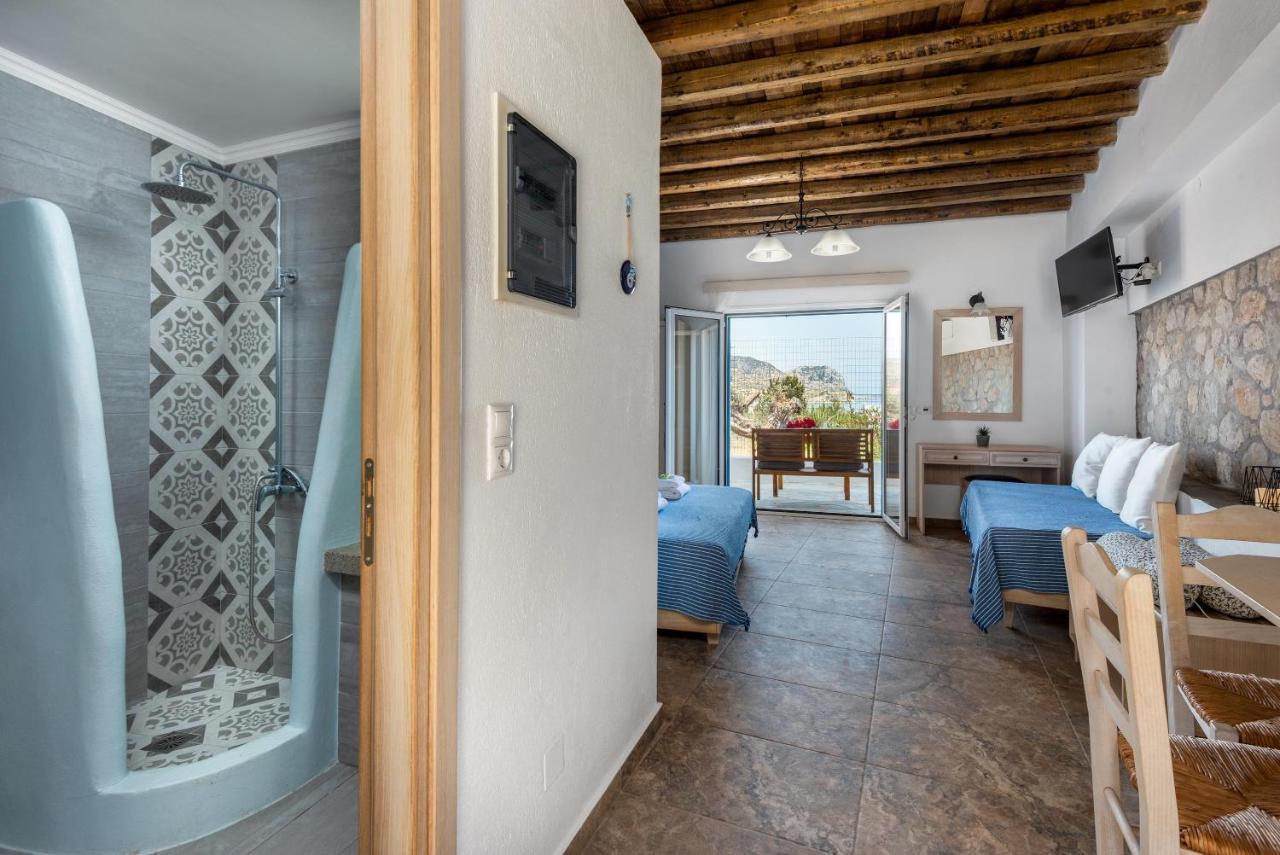 Agnanti Beach Apartments Archangelos  Buitenkant foto