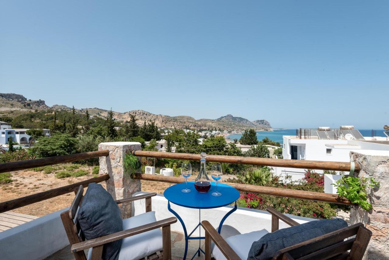 Agnanti Beach Apartments Archangelos  Buitenkant foto
