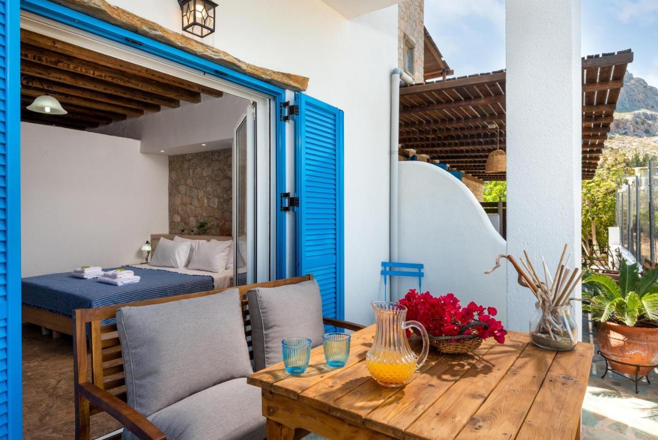 Agnanti Beach Apartments Archangelos  Buitenkant foto