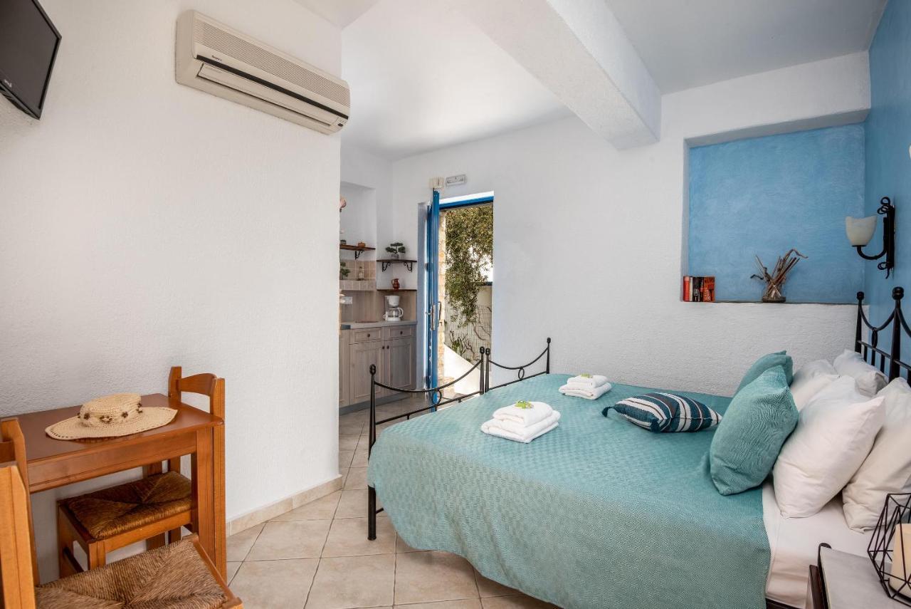 Agnanti Beach Apartments Archangelos  Buitenkant foto