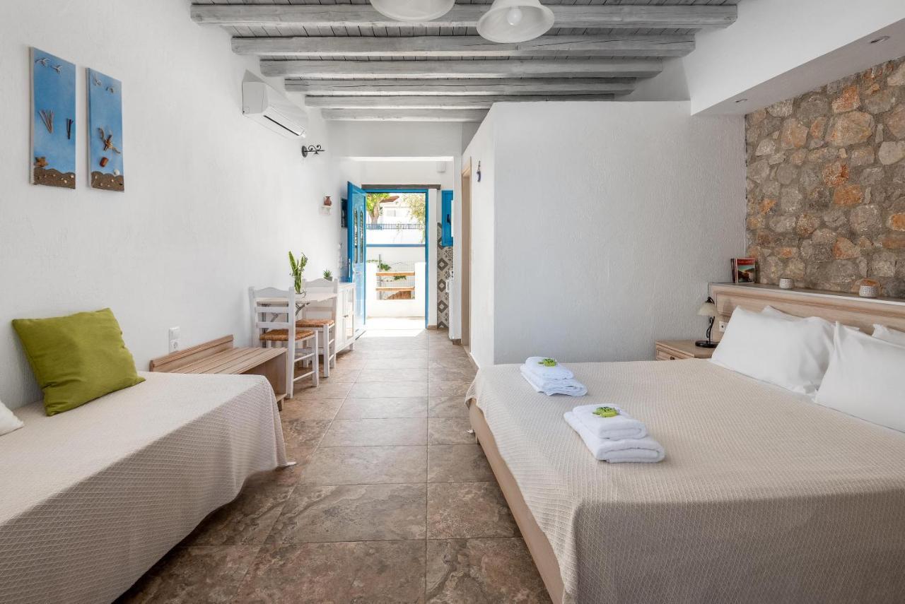 Agnanti Beach Apartments Archangelos  Buitenkant foto