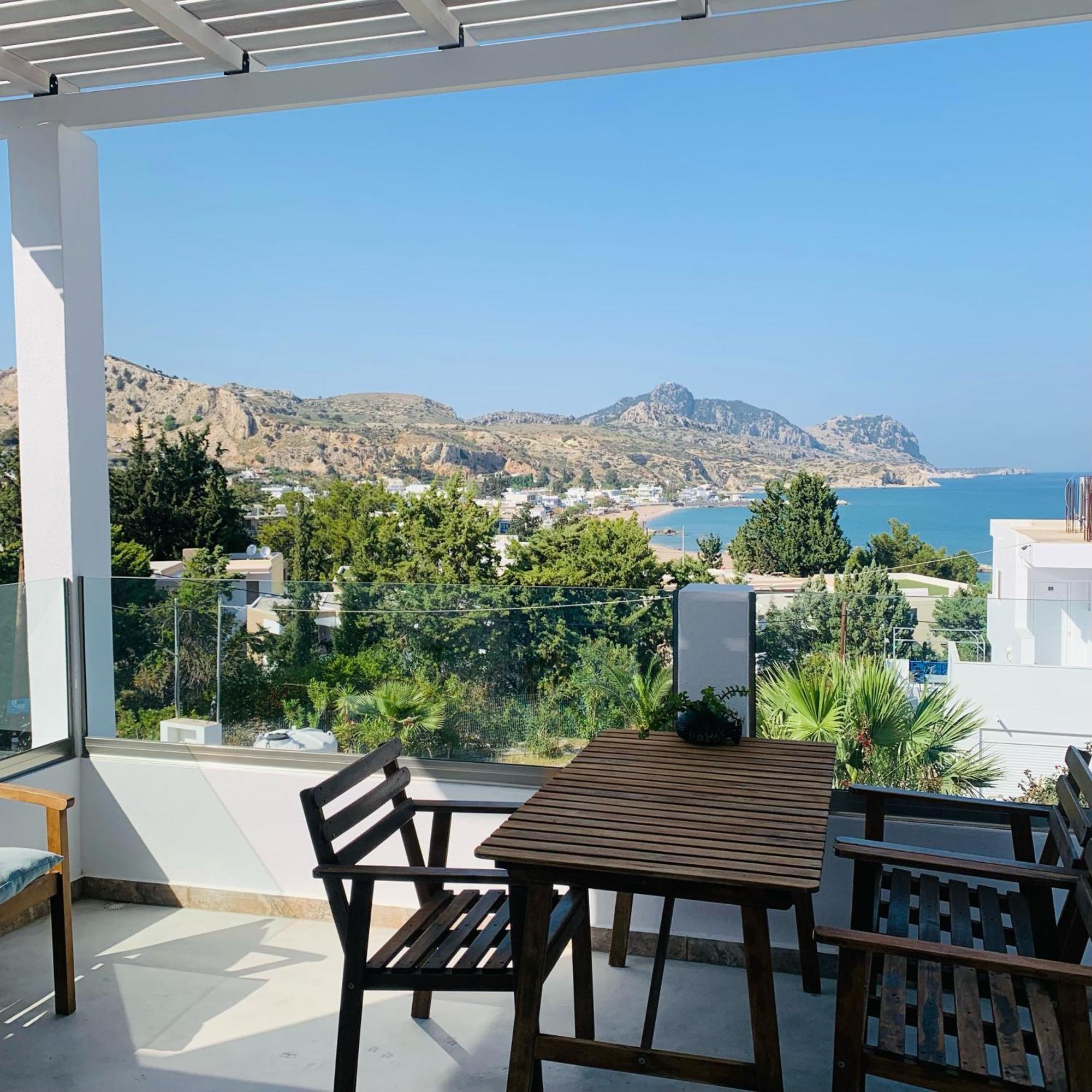 Agnanti Beach Apartments Archangelos  Buitenkant foto